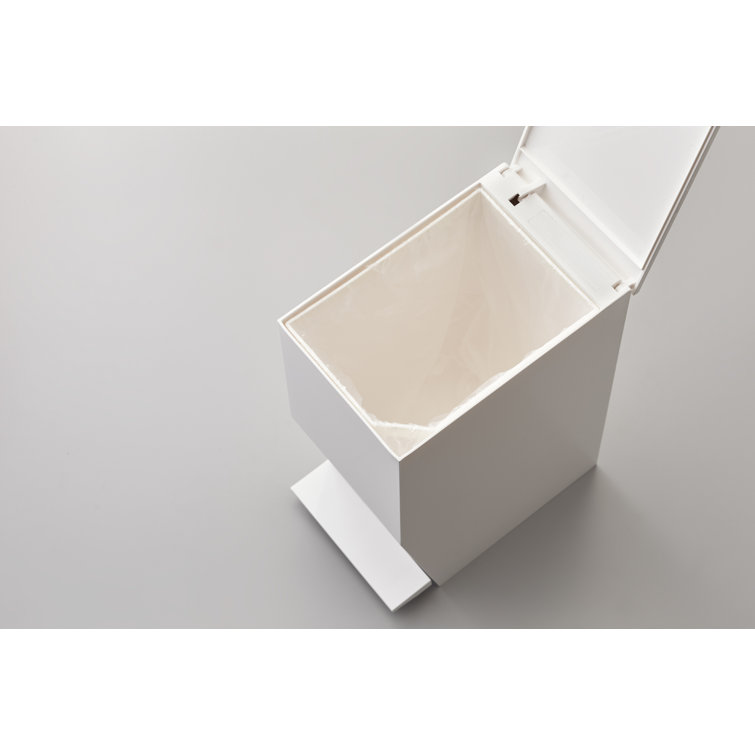 Tower Yamazaki Home Plastic 1 Gallon Step on Waste Basket